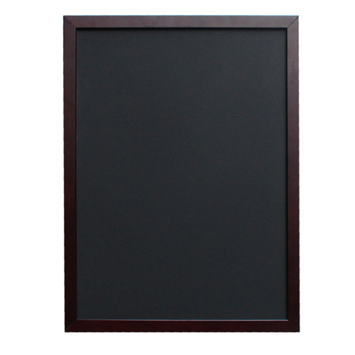 [145.49] Mural Blackboard 45x60cm Black Wood (per stuk)