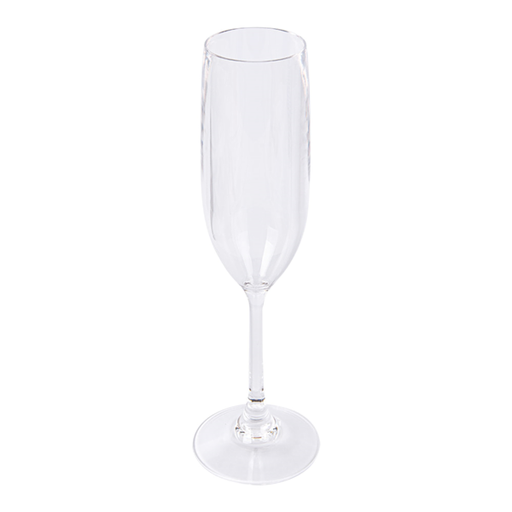 [160.24] Champagne Glasses 150ml Clear Polycarbonate (24st/pak)