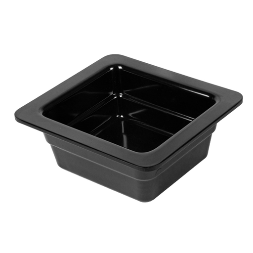 [161.88] Melamine Gastronorm bak Black GN-1/6 (65mm hoog) per stuk