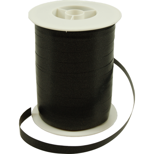 [710310] Krullint Poly Zwart 10mm - 250mtr (per spoel)