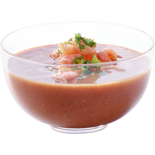 [448194] Amuse bakje rond Transparant 80mm / 150ml (50st/pak)