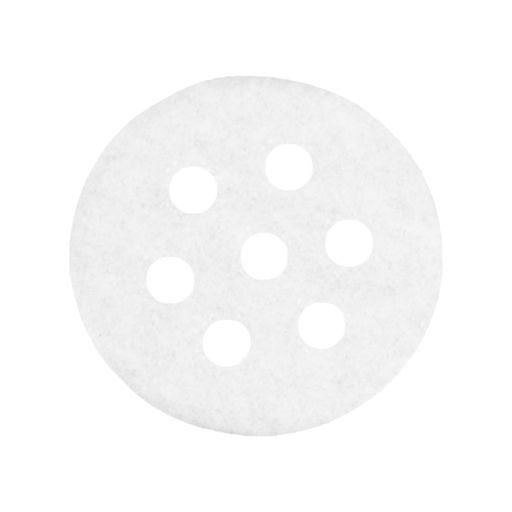 [226.85] Dim-Sum perforated liners for #165.61 Diam. 6,5cm White Greaseproof Parch (250st/pak)