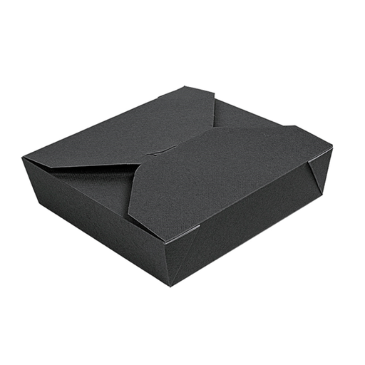[234.70] Rectangular Boxes The Pack 2910ml 21,7x21,7x6cm Black (50st/pak)