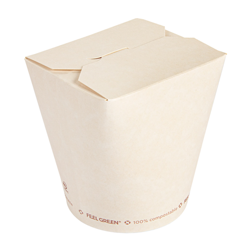 [255.26] Noodle Containers 960ml White (50st/pak)