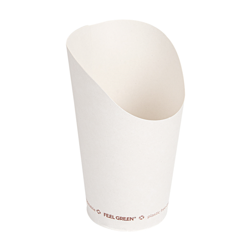 [255.29] Chip Cups Open White 16oz (50st/pak)