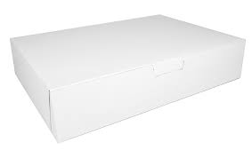 [1035] Bakery Box White 19x14x5" No-window (50pcs/case)