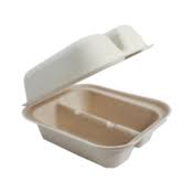 [TO-SC-T2] Fiber Taco Box 2-compartiment TOSCT2 8x5x3" (300pcs/cs)