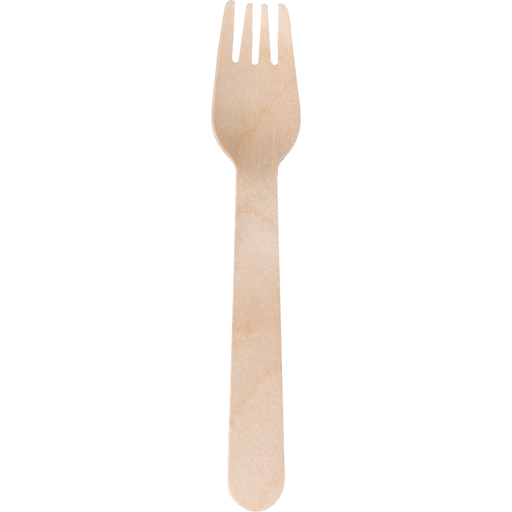 [600706] Dessert vork Hout 140mm (100st/doos)