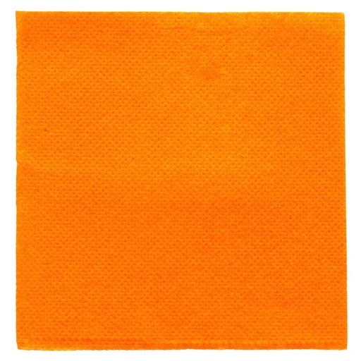 [154.18] Ecolabel Napkins "Double Point" 20x20cm Clementine (2400st/doos) 24x100st