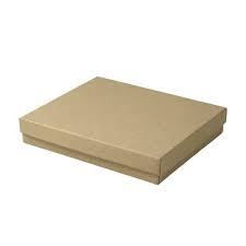 [53NK] Jewelry Boxes 5-1/4x3-3/4x7/8 Natural Kraft (100pcs/case)