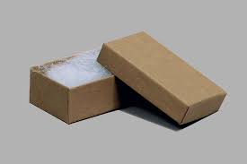 [21NK-1] Jewelry Boxes 2-1/2x1-1/2x7/8 Natural Kraft (per stuk)