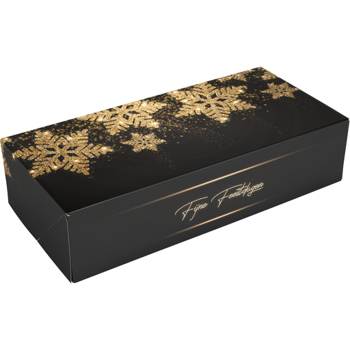 [7546181] Stoldoos Glitter Sterren Middel 34x16x8cm (25st/doos)