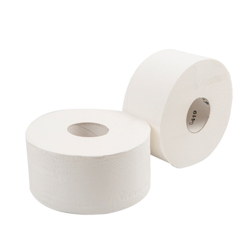 [162.09] "Baby Jumbo" toilet paper Ecolabel White Tissue (12st/pak)
