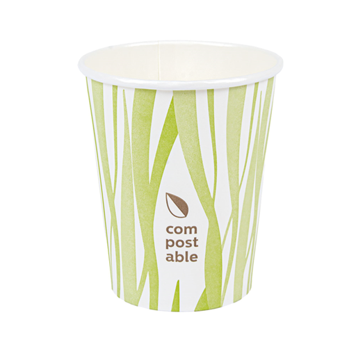 [271.10] Cold/Hot cups Single Wall "Grass" 360ml (50st/pak) garcia