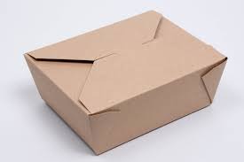 [100360] #3 Kraft Eco-Box 7x5x2.5" Poly Coated Board (200pcs/cs)