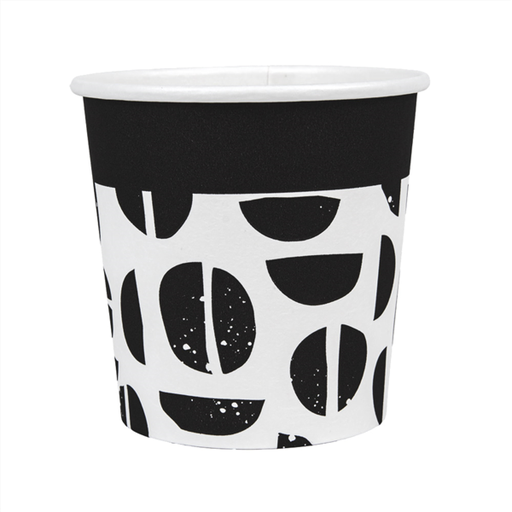 [271.02] Coffee cups "Java" 120ml White Cardboard (50st/pak)