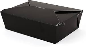 [0753] #3 Champpak Carryout Container Black-Classic (200pcs)