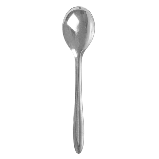 [260.99] Spoon Silver Stainless Steel 18cm (Per Piece)