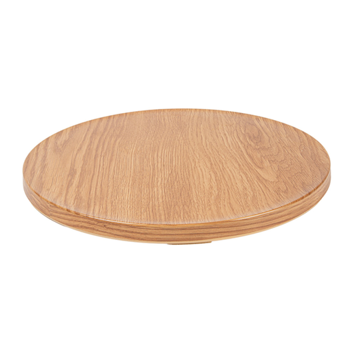 [263.58] Buffet Tray 'ASAMI WARE' dia=32x1,7cm Imitation Wood (per Unit)