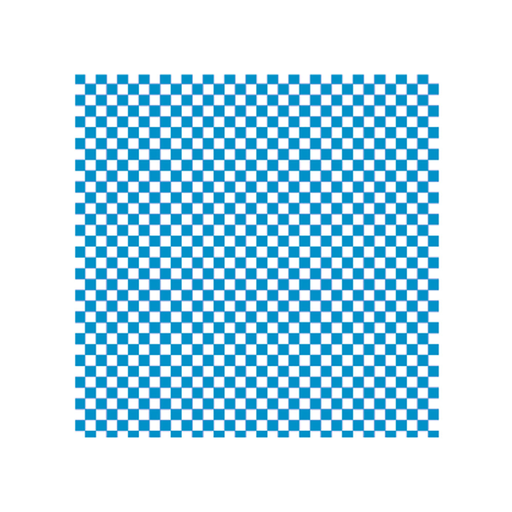 [276.39] Greaseproof Paper Pfas Free "Fitipaldi" 31x31cm Blue Greaseproof parch (1000st/pak)