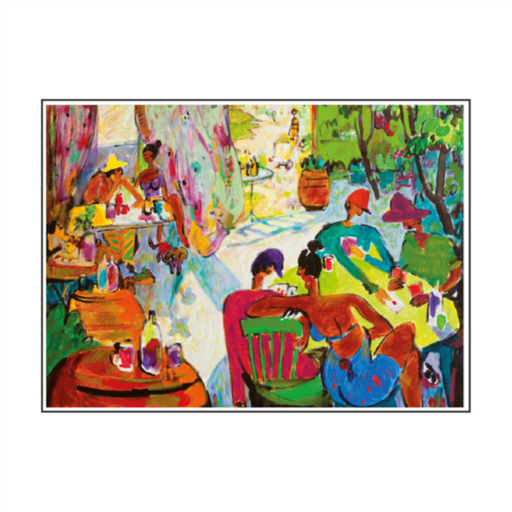 [217.51] PlaceMats Offset Bar en Rep. Dominicana 31x43cm Four Coloured Paper  (500st/pak)