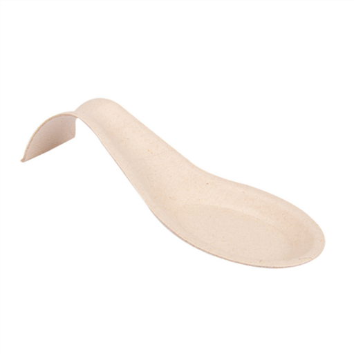 [232.82] Spoon Container "Bionic" 10,1x2,7x2,6cm Natural Bagasse (50st/pak)