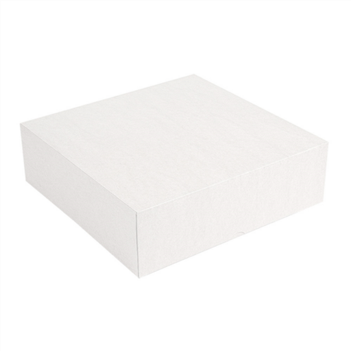 [201.63] Cake Boxes without Window The Pack 30x30x8cm White (50st/pak)