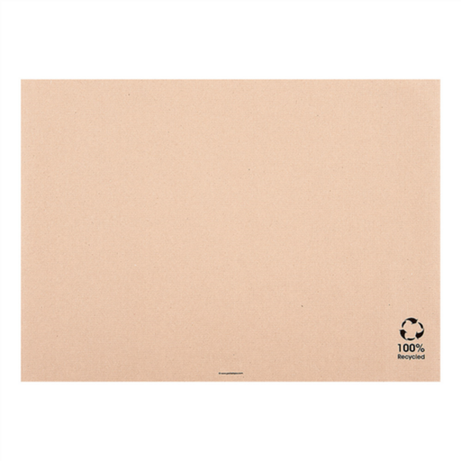[256.40] Place Mats XL 35x50cm Natural Recycled Paper (500st/pak)