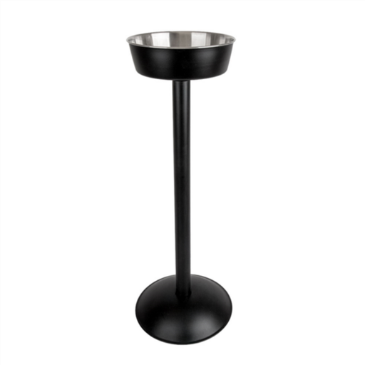 [278.46] Stand for Icebucket "Artinox" 22x70cm Matt Black Stainless Steel (per stuk)