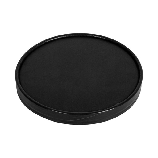 [280.75] Lids for Salad Bowls 280.72 & 280.73 Dia. 15cm Black Kraft (50st/pak)