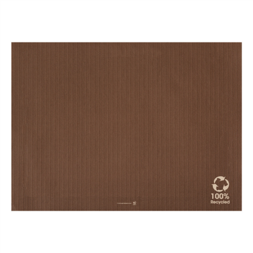[281.93] Placemats 31x43cm Chocolate Recycled Paper (250st/pak)