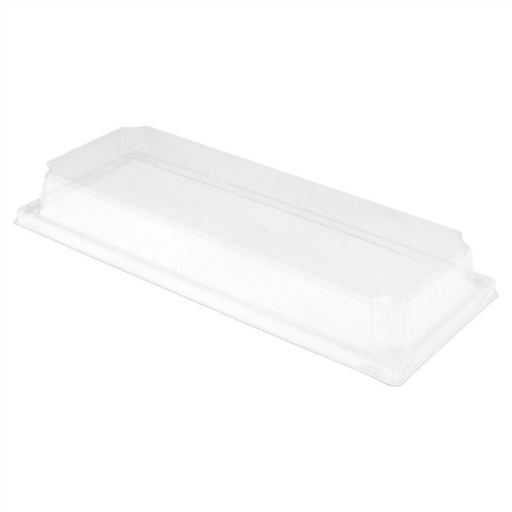 [224.97] Lids for item 224.90 Clear PET 3,7cm hoog (50st/pak)