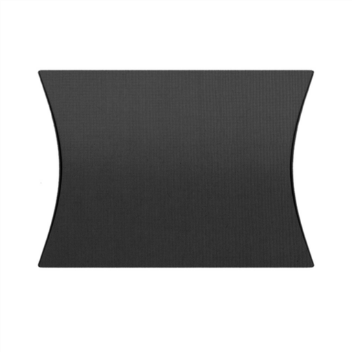 [276.011] Pillow Boxes (Gondel Doosje) The Pack 32,6x25x6cm Black (per stuk)
