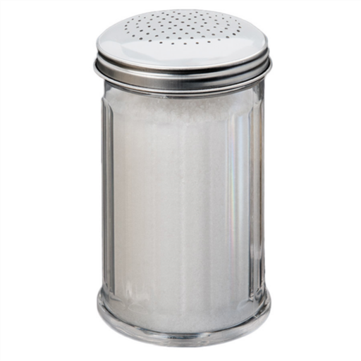 [452.81] Salt Shaker 360ml Clear Acrylic (per stuk)