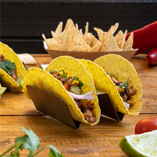 [258.12] Taco Rack 1/2 Artinox10x8x3,5cm Silver Stainless Steel (per stuk)
