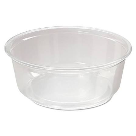 [RD8-1] PETE Deli Alur. Clear container 8oz FK-RD8 (50 pcs/pack)