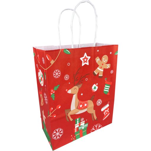 [270795] papieren draagtas "Hert" 18x8x22cm (300st/doos)