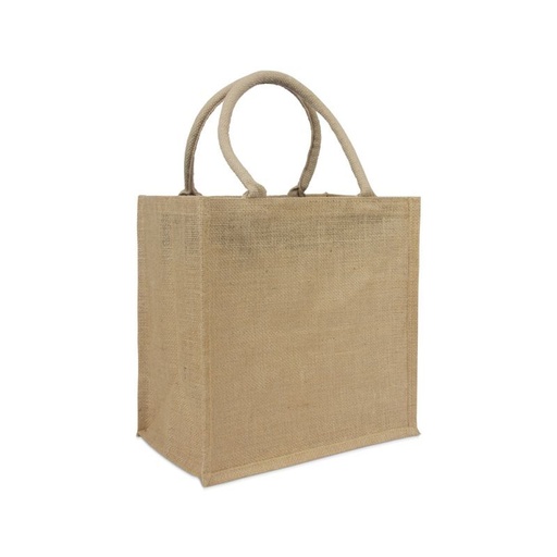 [DJK001] Jute Draagtas/Shopper Naturel FFP 30+20x30cm (per stuk)