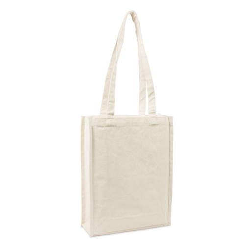 [DKE005] Canvas Tas Ecru/Naturel FFP 32+13x40cm (per stuk)