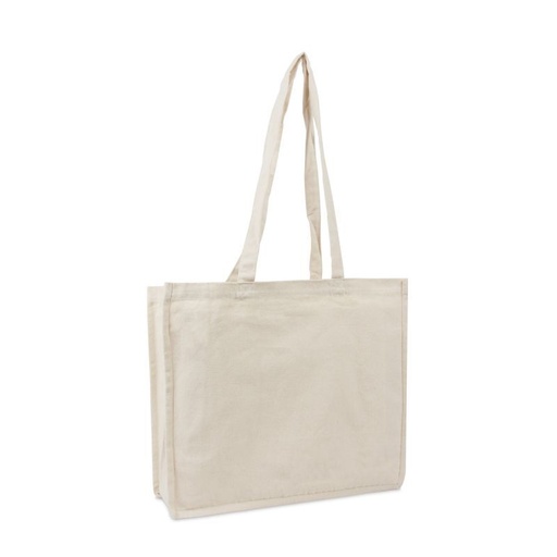 [DKE006] Canvas Tas Ecru/Naturel FFP 42+12x35cm (per stuk)