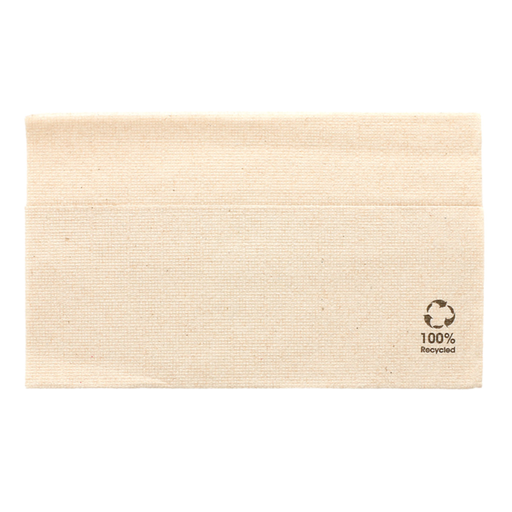 [101.761] Napkins Feel Green Master Servis 33x33cm Brown Cellulose 1-Ply (100st/pak)