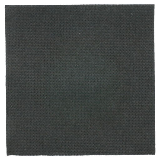 [101.841] Napkins Double Point Black 20x20cm (1/4-fold 100/pk)