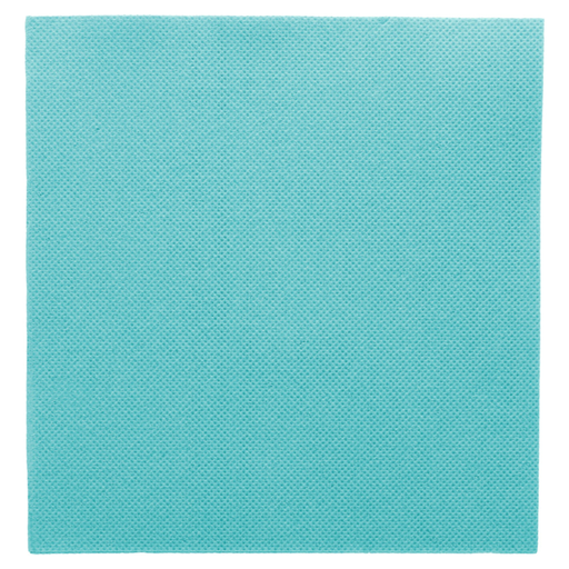 [132.131] Napkins Double Point Turquoise Blue 33x33cm (50pcs/cs)