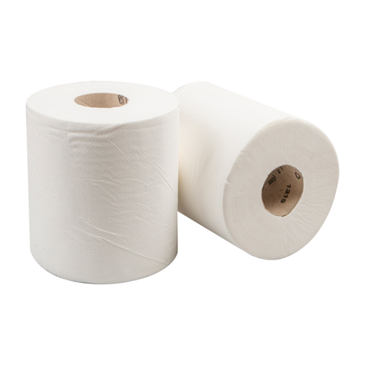 [160.531] Handdoek op rol / Center pull "Maxi Barril" 257m /roll 1-ply EcoWhite per roll