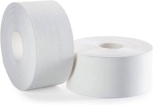[161] Gummed Water actived paper tape / Central 160 White Kraft 3''X 600 10 rol