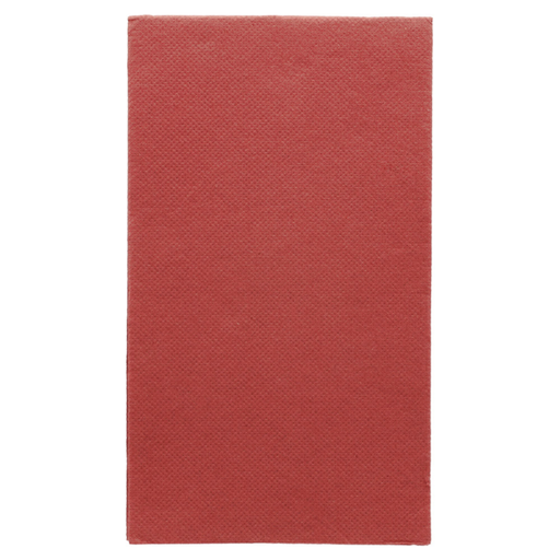 [178.421] Napkins Double Point Burgundy 33x40cm 1/6-fold   50/pk