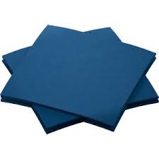 [1789871] Napkins 2-Ply Darkblue 40x40 cm  125 st/ds
