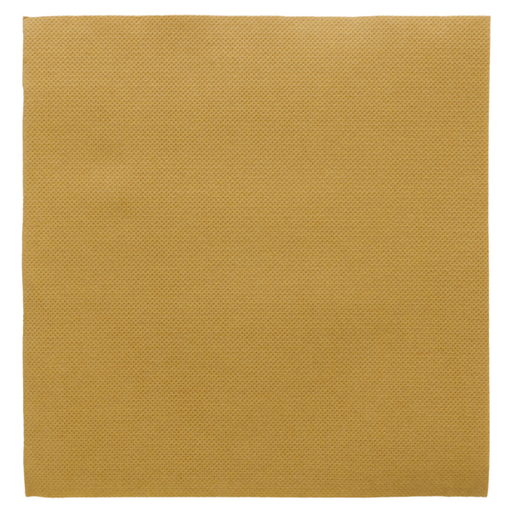 [180.101] Napkins Double Point Gold 39x39cm 1/4-fold 50pcs/pk