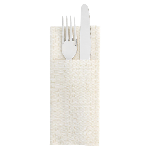 [213.481] Napkins Airlaid Kangurito Ivory Dry Cotton (small) 33x40cm (50st/pk)