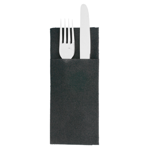 [228.091] Napkins Airlaid Kangurito Black (small) 33x40cm (50st/pak)